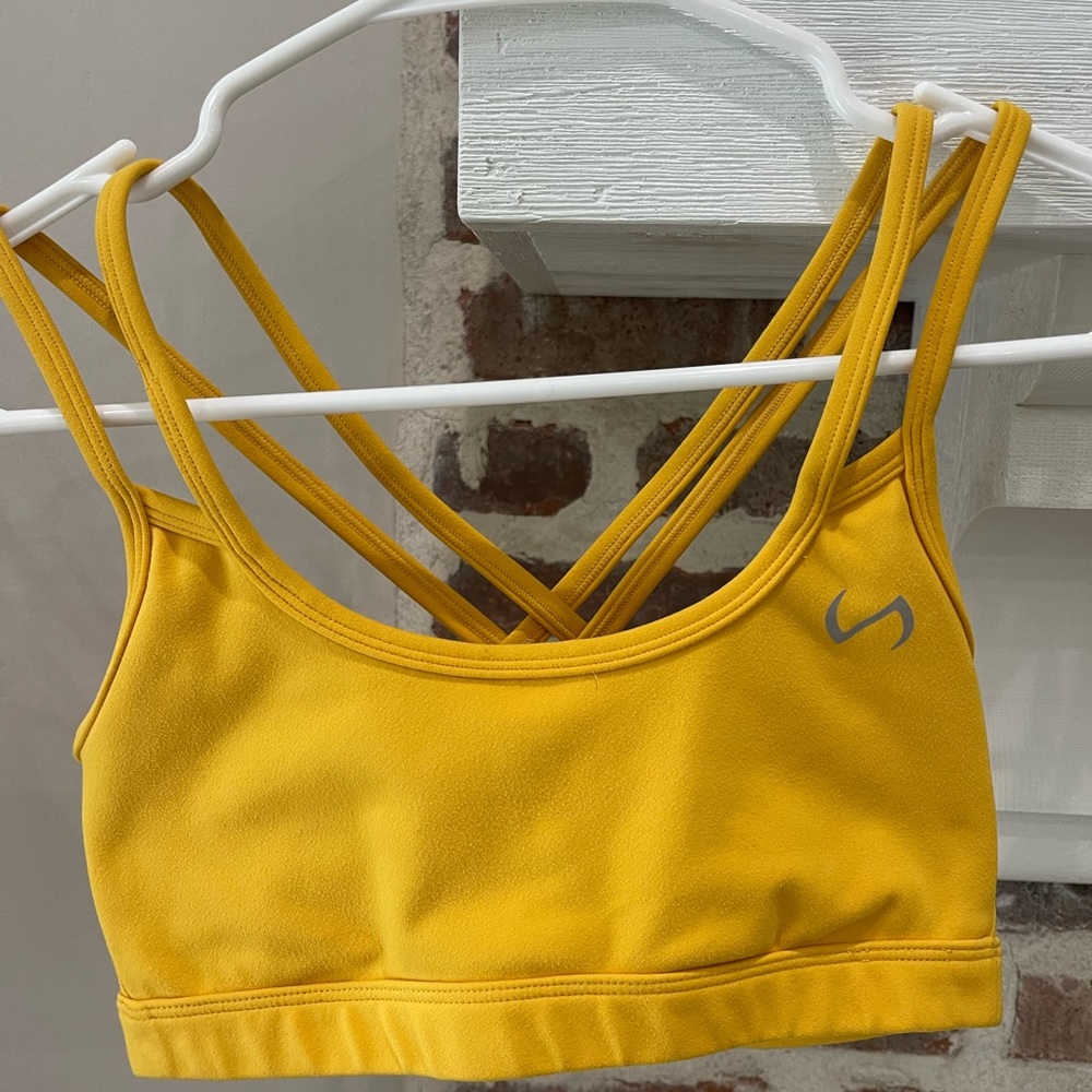 TLF Apparel Yellow Sports Bra